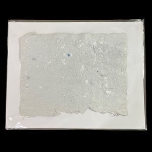 pressed paper wall art